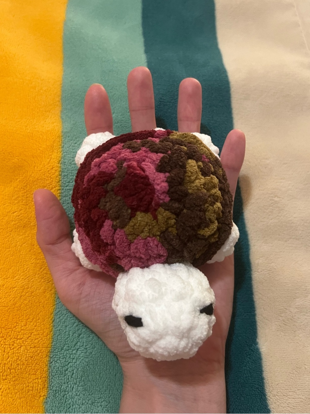 Plush Crocheted Turtle 🐢 - Picture 5 of 6